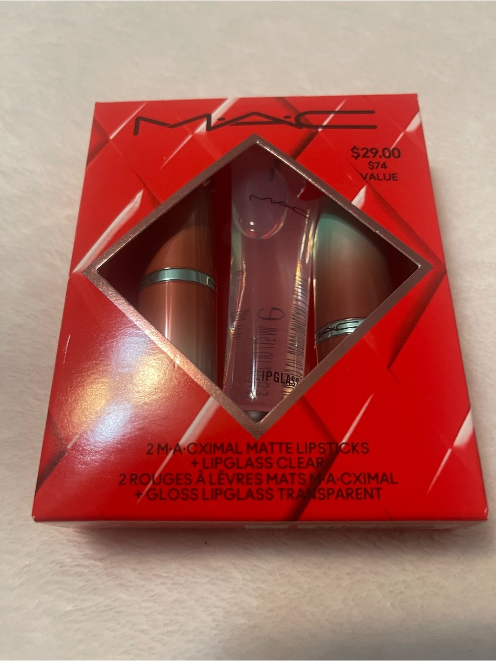 MAC Cosmetics Whirl Maximal Matte Lipstick - Mint Teal Cap